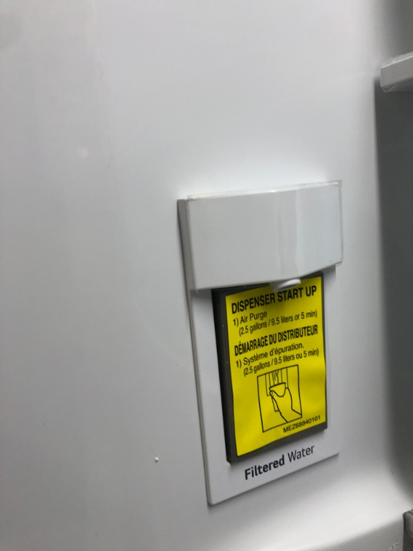 Photo 12 of *MINOR DAMAGE SEE NOTES*
27 cu. ft. Smart Counter-Depth MAX ™ French Door Refrigerator MODEL #: LRFLC2706S SERIAL #: 303KRPVNG912