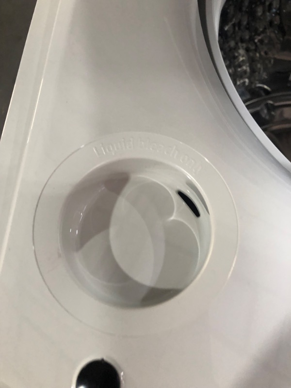 Photo 9 of Samsung 5.5-cu ft High Efficiency Impeller Smart Top-Load Washer (Ivory) ENERGY STAR Model #WA55A7300AE/US SERIAL #: 01H057BW603766V