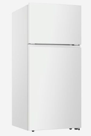 Photo 1 of *MINOR DAMAGE SEE NOTES*
Hisense 18-cu ft 29.7-in Top-Freezer Refrigerator (White)