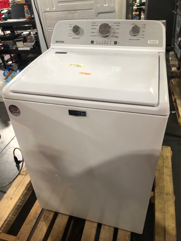 Photo 2 of PARTS ONLY/ SEE NOTES*****
TOP LOAD WASHER WITH DEEP FILL - 4.5 CU. FT. No Returns 