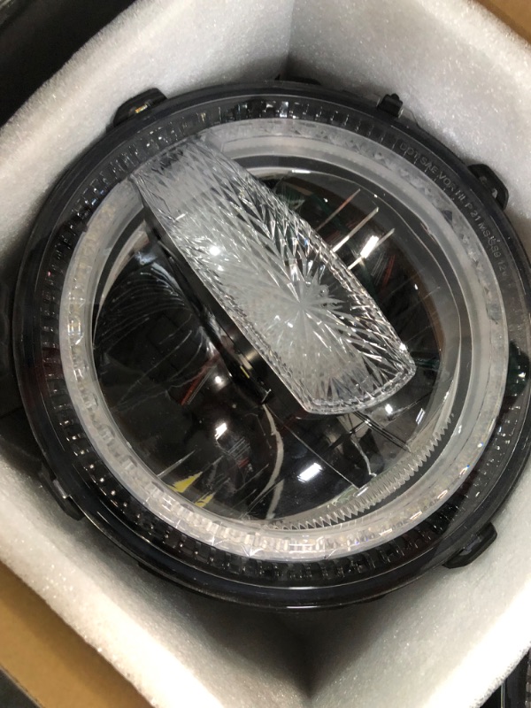 Photo 6 of BICYACO 9 Inch LED Headlights with DRL  High Low Beam Adjustable