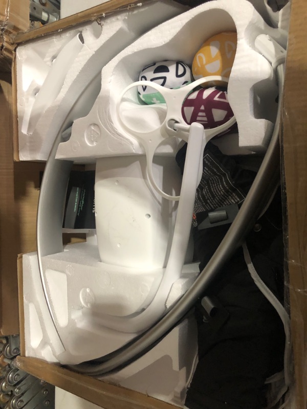 Photo 5 of *PARTS ONLY SEE NOTES*4moms MamaRoo Multi-Motion Baby Swing, Bluetooth Baby Swing 