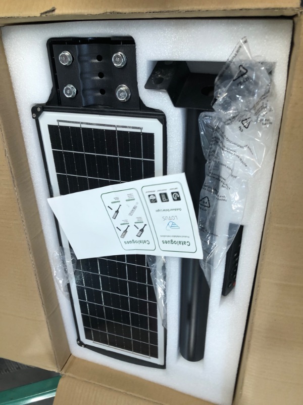 Photo 3 of 2 Pack Solar Street Light