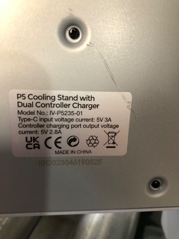 Photo 4 of OIVO PS5 Stand Suction Cooling Station with AC Adapter