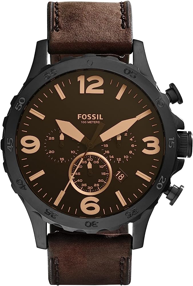 Photo 1 of Fossil Nate Men's Watch with Oversized Chronograph Watch