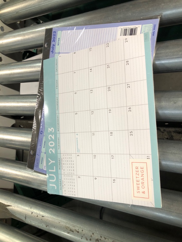 Photo 2 of ASSORTED CALENDARS-- 2022 & 2023 S&O Teal Magnetic 2023 Fridge Calendar 