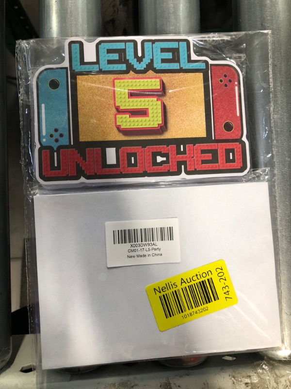 Photo 1 of 20 Video Game 5th Birthday Party Invitations