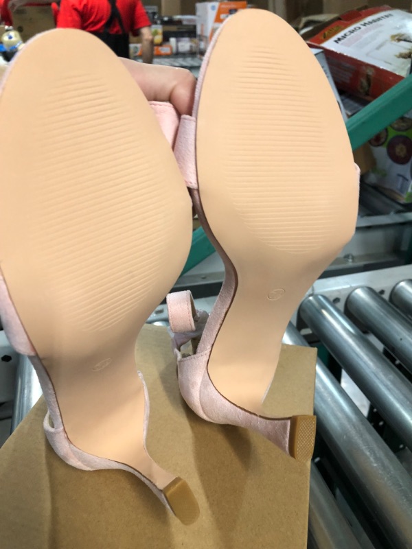 Photo 1 of Coutgo Women's Rhinstone Sandals Open Toe Stilettos