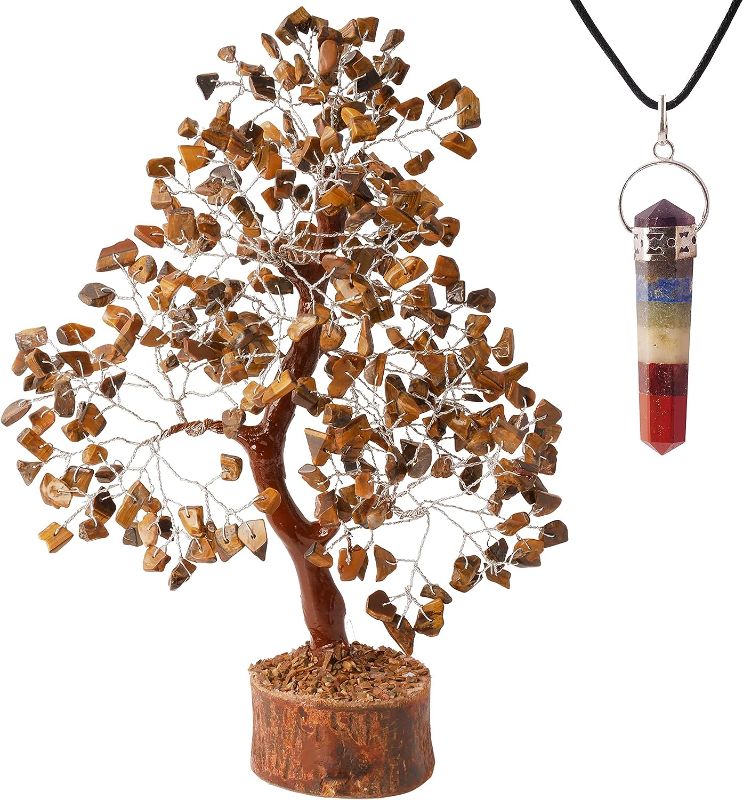 Photo 1 of **Necklace not included**
YUVDIPR Tiger Eye Tree of Life Aura Cleansing Quartz Agate