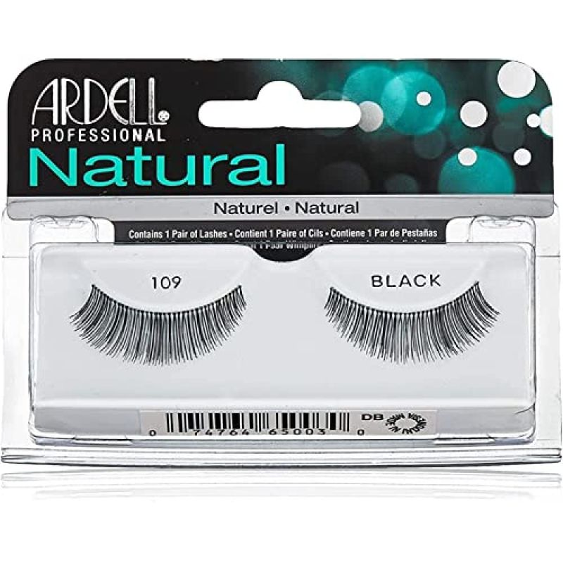 Photo 2 of 4PK Pooplunch False Eyelashes Anime 7 Pairs + Ardell Natural Lashes 109 Black