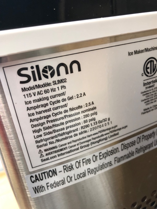 Photo 5 of Silonn Compact Nugget Ice Maker