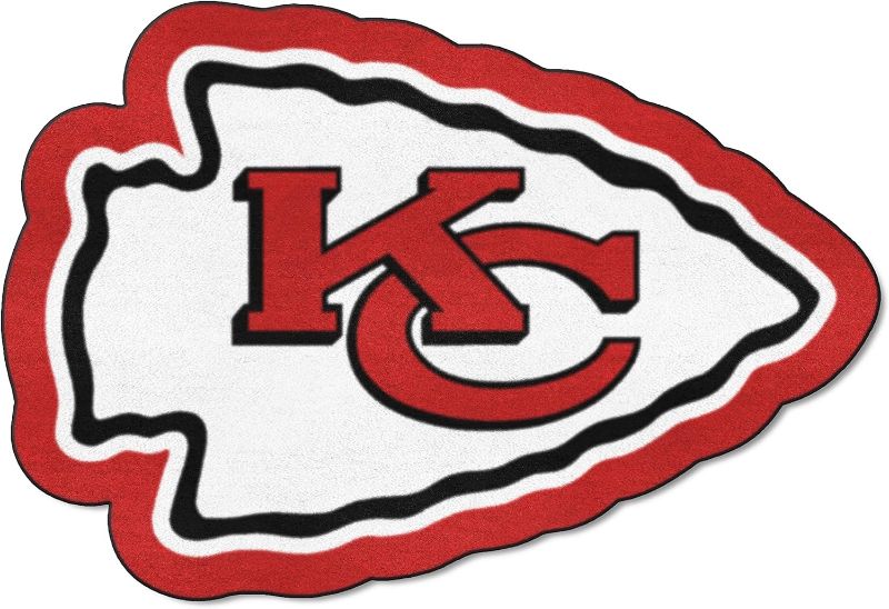 Photo 1 of FANMATS NFL - Kansas City Chiefs Mascot Rug , 3' x 4'