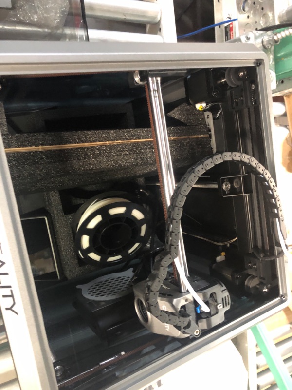 Photo 5 of Official Creality K1 3D Printer - 600 mm/s High-Speed, Upgraded 0.1 mm Smooth Detail, Auto Leveling, Dual Fans Cooler, Straight Out of The Box for Beginners, Printing Size 8.66x8.66x9.84 inch unable to test