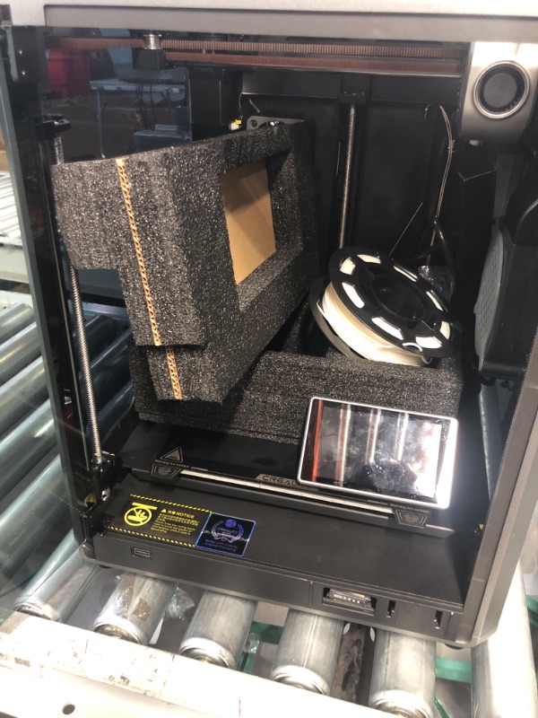 Photo 4 of Official Creality K1 3D Printer - 600 mm/s High-Speed, Upgraded 0.1 mm Smooth Detail, Auto Leveling, Dual Fans Cooler, Straight Out of The Box for Beginners, Printing Size 8.66x8.66x9.84 inch unable to test