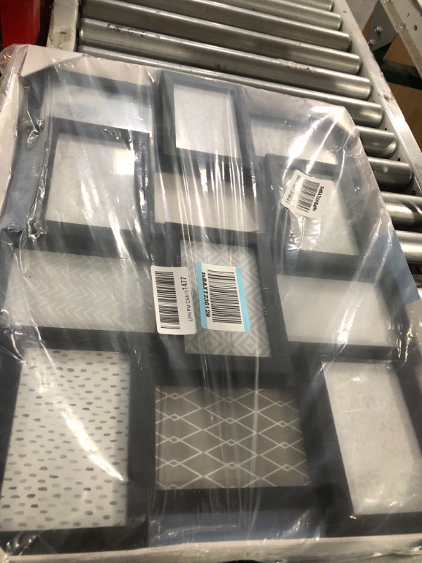 Photo 1 of SONGMICS Collage Picture Frames, 4x6 Picture Frames Collage for Wall Decor Set of 12, Multi Family Photo Frame for Gallery Decor, Hanging Display, Assembly Required, Black