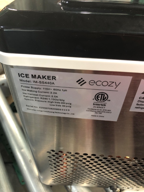 Photo 3 of ecozy Countertop Ice Makers