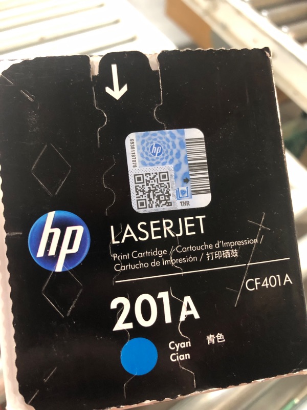 Photo 3 of HP 201A Cyan Toner Cartridge