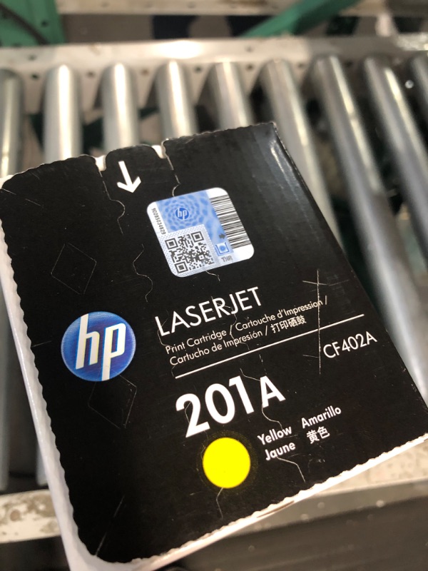 Photo 3 of HP 201A Yellow Toner Cartridge