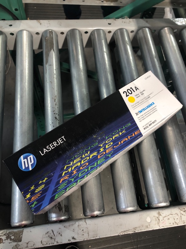 Photo 2 of HP 201A Yellow Toner Cartridge