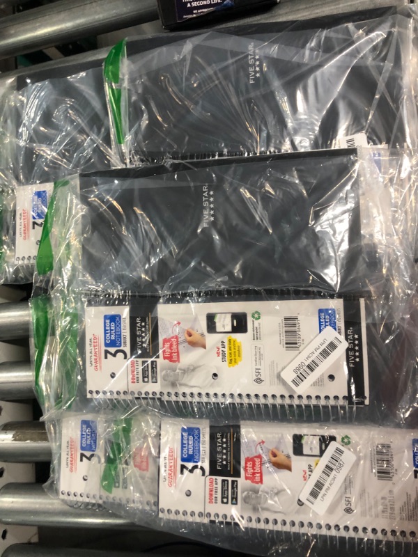 Photo 1 of NOT REFUNDABLE Five Star Spiral Notebook BUNDLE 