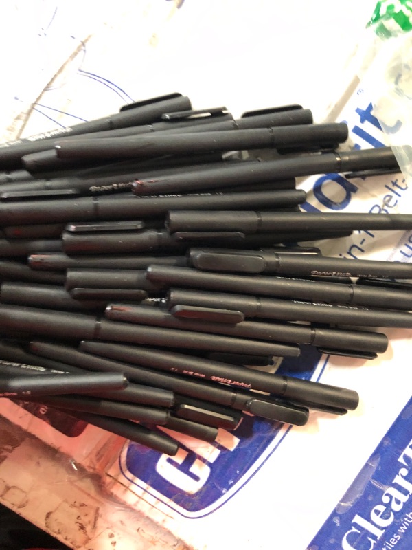 Photo 2 of Paper Mate Ballpoint Pens, Write Bros. Black Ink Pens, Medium Point (1.0mm), 60 Count