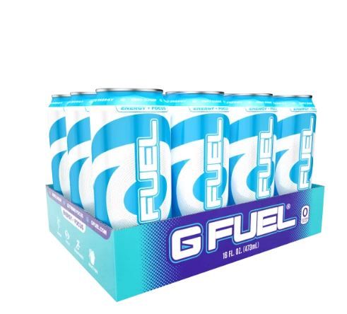 Photo 1 of 10/17/23 G FUEL Blue Ice Sugar Free Energy & Endurance Drink, 16 fl oz, 12 Count