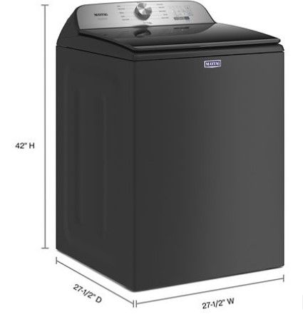 Photo 1 of PET PRO TOP LOAD WASHER - 4.7 CU. FT. MODEL #: MVW6500MBK0 SERIAL #: CC3200905