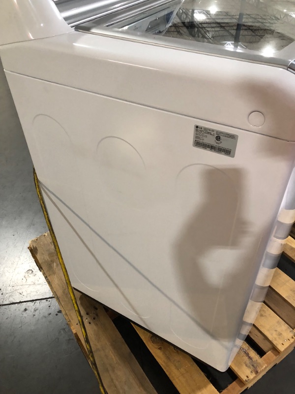 Photo 9 of 5.5 cu.ft. Mega Capacity Smart wi-fi Enabled Top Load Washer with TurboWash3D™ Technology and Allergiene™ Cycle MODEL #: WT7900HWA SERIAL #: 304TNLE2Q712