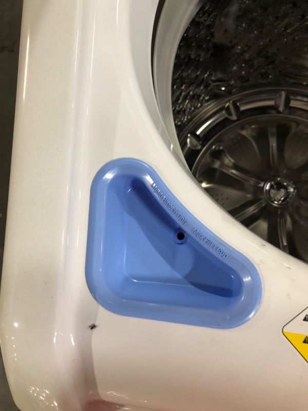 Photo 7 of 5.5 cu.ft. Mega Capacity Smart wi-fi Enabled Top Load Washer with TurboWash3D™ Technology and Allergiene™ Cycle MODEL #: WT7900HWA SERIAL #: 304TNLE2Q712