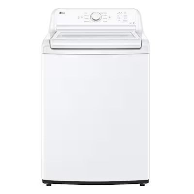 Photo 1 of LG 4.1-cu ft Agitator Top-Load Washer (White)