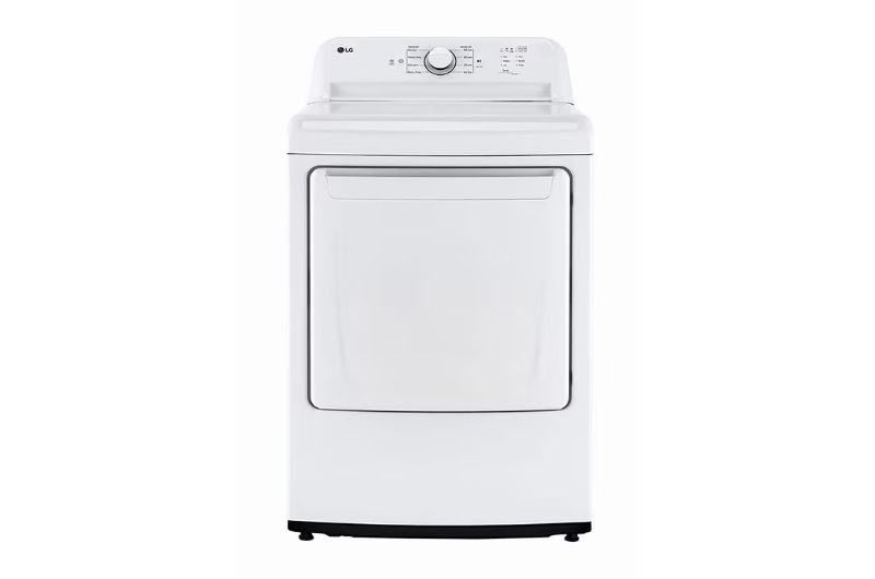 Photo 1 of ***SCUFFED AND DIRTY - SEE PICTURES***
LG 27 Inch Gas Dryer with 7.3 cu. ft. Capacity, 5 Dry Cycles, 3 Temperature Settings, White