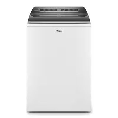 Photo 1 of Whirlpool Smart Capable w/Load and Go 5.3-cu ft High Efficiency Impeller and Agitator Smart Top-Load Washer (White) ENERGY STAR