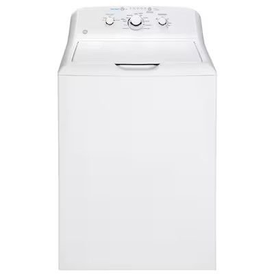 Photo 1 of GE 4.2-cu ft Agitator Top-Load Washer (White)