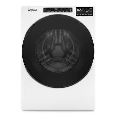 Photo 1 of Whirlpool 4.5-cu ft High Efficiency Stackable Steam Cycle Front-Load Washer (White) ENERGY STAR