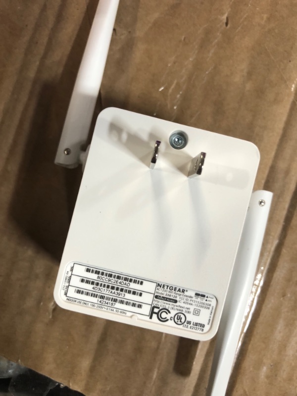 Photo 2 of NETGEAR Wi-Fi Range Extender EX6120 - Coverage Up to 1500 Sq Ft and 25 Devices with AC1200 Dual Band Wireless Signal Booster & Repeater (Up to 1200Mbps Speed), and Compact Wall Plug Design WiFi Extender AC1200