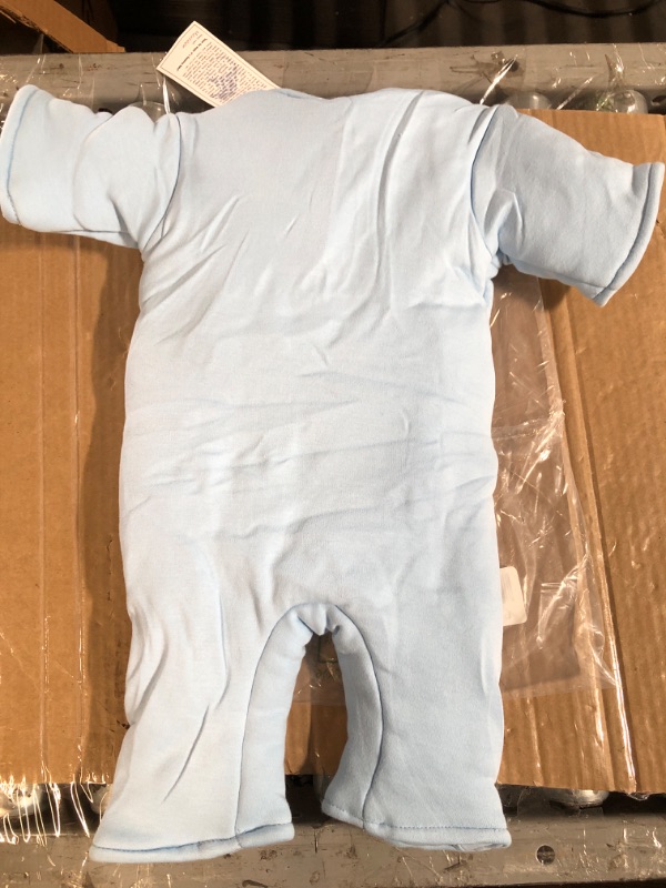 Photo 3 of (USED)Baby Merlin's Magic Sleepsuit - 100% Cotton Baby Transition Swaddle - Baby Sleep Suit - 3-6 Months (Blue)