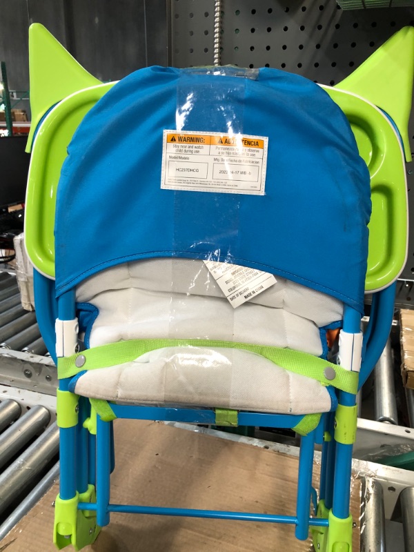 Photo 3 of Cosco Simple Fold Deluxe High Chair with 3-Position Tray (Monster Syd)