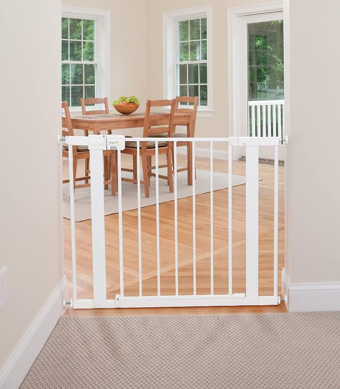 Photo 1 of (STOCK PHOT FOR SAMPLE ONLY) - Safety 1st Easy Install 28" High Walk Thru Gate, Fits Between 29" and 38"