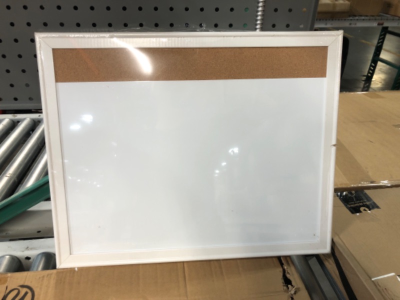 Photo 3 of 
U Brands Minimal Dry-Erase Combo Board Value Pack, 16 X 20 Inches, White