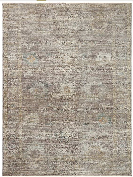 Photo 1 of * SEE NOTES * Magnolia Home by Joanna Gaines x Loloi Millie MIE-05 Collection Stone / Natural 2'-7" x 8'-0" Runner Rug