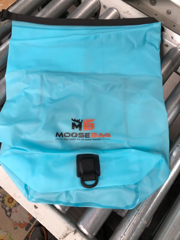 Photo 2 of *USED SEE NOTES* Moose Bag Collapsible Water Container and Ice Bag wtih Hydration System FREEZABLE, Portable Water Carrier,