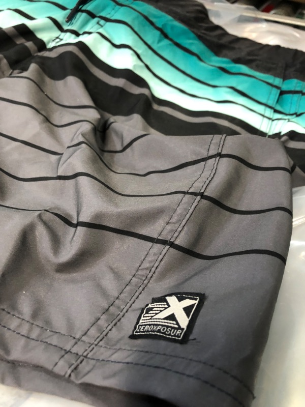Photo 1 of *STOCK PHOTO AS REF SEE PHOTOS* ZeroXposur Mens Plunge Swim Shorts 9" - Stretch Mens Swim Trunks - Men's Swimwear - Mens Bathing Suit with UPF 50+ Protection -  MEDIUM 