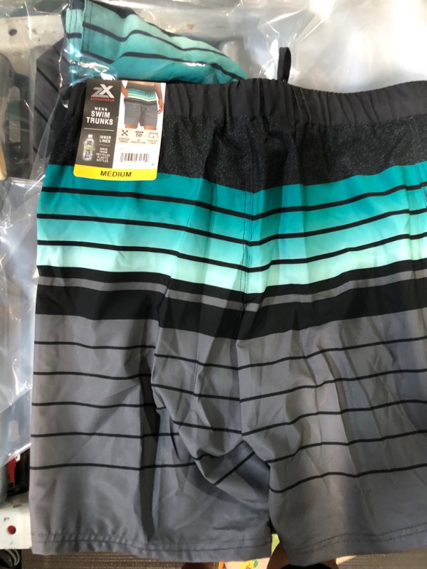 Photo 4 of *STOCK PHOTO AS REF SEE PHOTOS* ZeroXposur Mens Plunge Swim Shorts 9" - Stretch Mens Swim Trunks - Men's Swimwear - Mens Bathing Suit with UPF 50+ Protection -  MEDIUM 