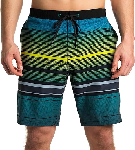 Photo 1 of *STOCK PHOTO AS REF SEE PHOTOS* ZeroXposur Mens Plunge Swim Shorts 9" - Stretch Mens Swim Trunks - Men's Swimwear - Mens Bathing Suit with UPF 50+ Protection -  MEDIUM 
