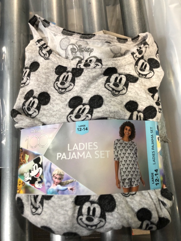 Photo 2 of Disney 100 Ladies Pajama Set SIZE LG 