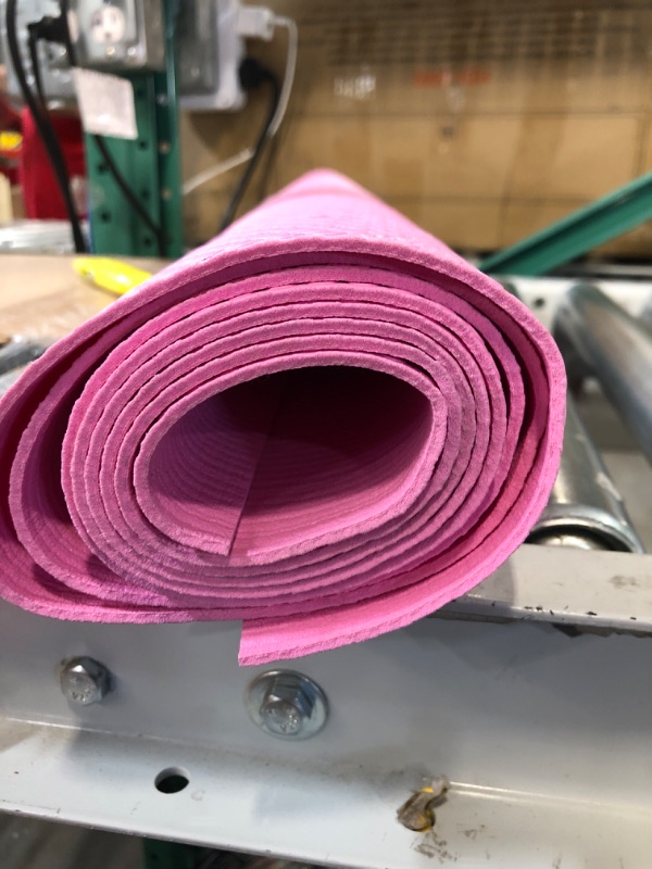 Photo 4 of *USED SEE PHOTOS*  Manduka PRO Travel Yoga Mat 2.5mm Thin, Lightweight, 71 Inch, Fuchsia