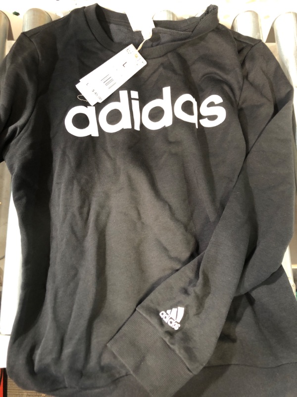 Photo 2 of *STOCK PHOTO AS REF SEE PHOTOS adidas Originals womens Crewneck Sweatshirt, Black,