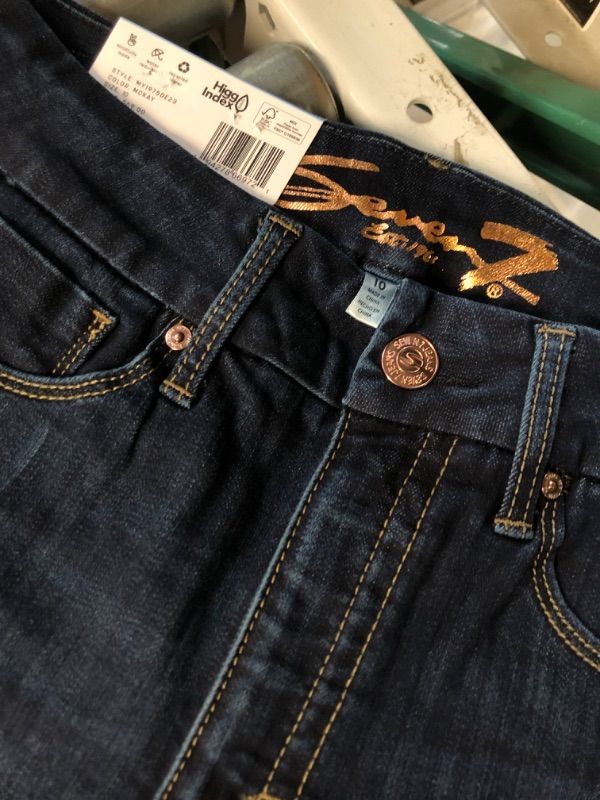 Photo 1 of *STOCK PHOTO AS REF - SEE PHOTOS * Seven7 Women's High Rise Tummyless Skinny Jean SIZE 10