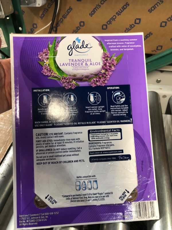 Photo 4 of *SEE NOTES* Glade PlugIns Scented Essential Oil Refills (6.39 fl. oz., 9 ct.)