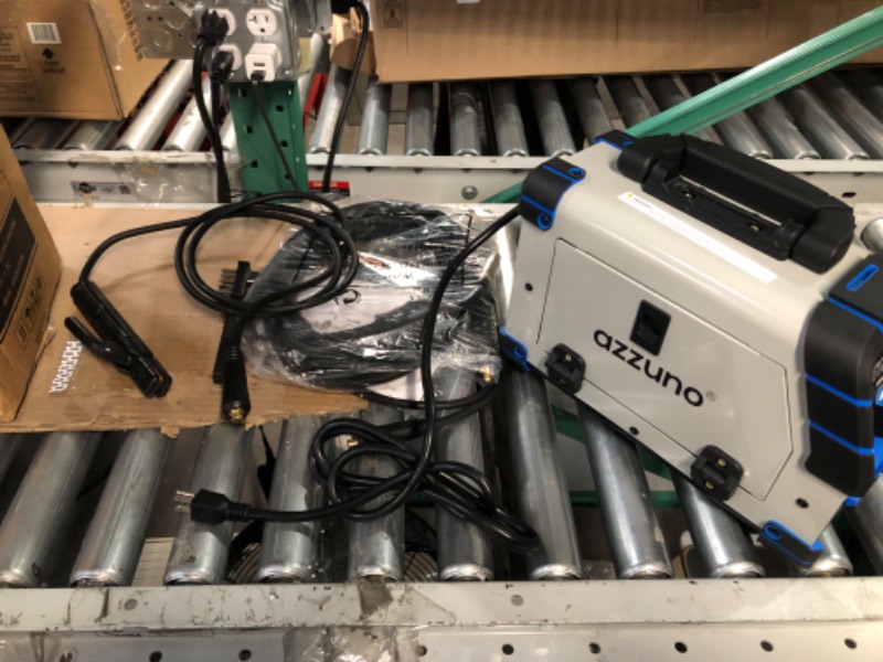 Photo 2 of AZZUNO 135 Amp MIG Welder, 3 in 1 Multiprocess Welder 110V Flux Core Welder Flux MIG/Lift TIG/Stick Welding Machine Synergic Control IGBT Inverter Welder (volts, 110) 110 Volts